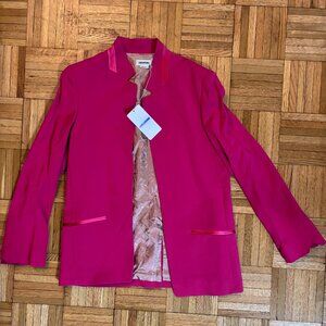 NWT Zadig + Voltaire hot pink blazer